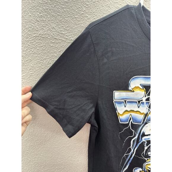 Star Wars Disney Mens Shirt Medium Blak Graphic Short Sleeve NWTs Darth Vader - Picture 3 of 13